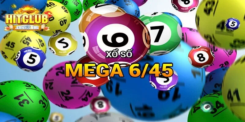 Mega 6/45 là loại hình xổ số HITCLUB ăn khách nhất