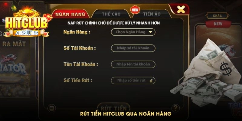 Nạp rút tiền HITCLUB để nhận thưởng nhanh chóng