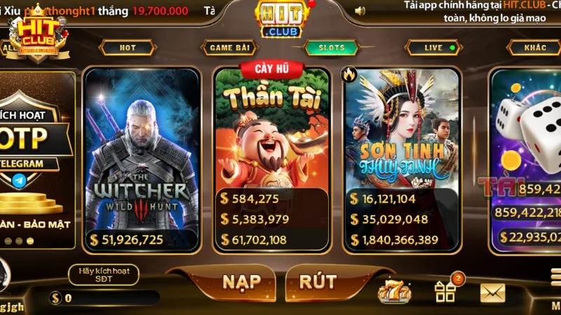 Hướng dẫn tải game nổ hũ Hitclub cho hệ điều hành Android