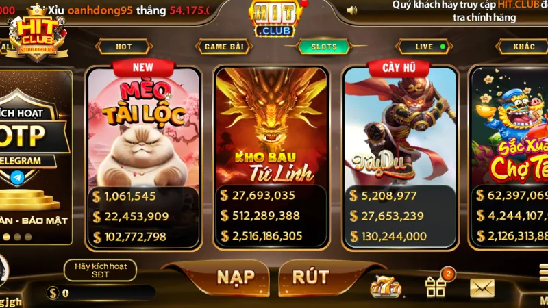 Vì sao nên tải game nổ hũ Hitclub?